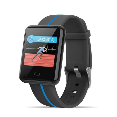 New Smart Sport Watch 1.3 Inch Touch Screen Heart Rate Monitoring Blood Pressure Bracelet For iPhone Android