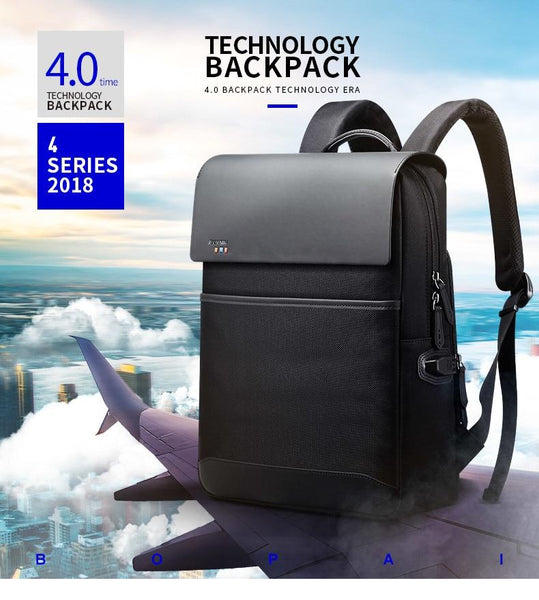 New Smart 15.6 Inch Multifunctional USB Charging Large Capacity Anti-Theft Business Travel Backpack