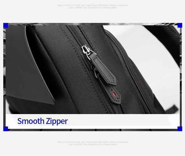 New Smart 15.6 Inch Multifunctional USB Charging Large Capacity Anti-Theft Business Travel Backpack