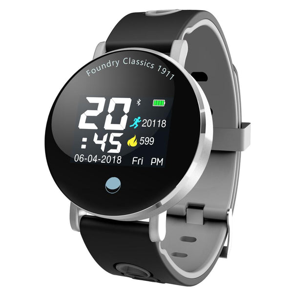 New IP68 Waterproof Bluletooth Fitness Tracker TFT Color Screen Smartwatch For Android IOS