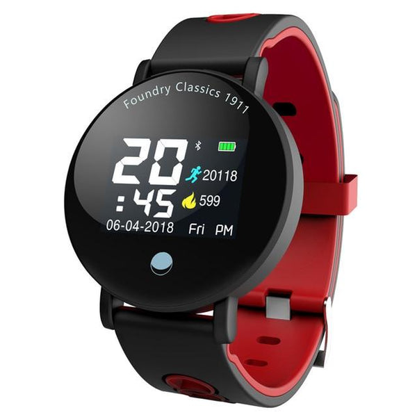 New IP68 Waterproof Bluletooth Fitness Tracker TFT Color Screen Smartwatch For Android IOS