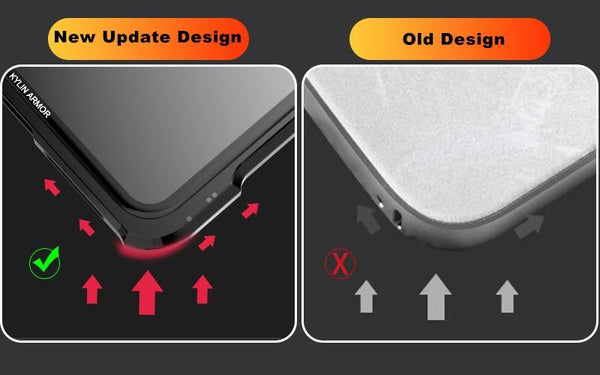 New Buckle Design Screws Free Metal Aluminum Frame Case For Samsung Galaxy S8 S9 Note 8 Note 9 Series