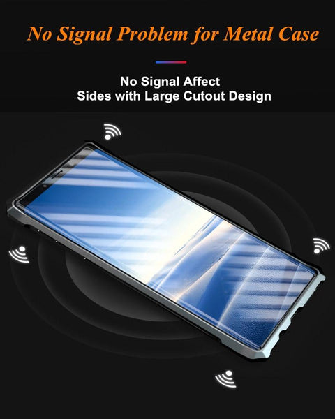 New Buckle Design Screws Free Metal Aluminum Frame Case For Samsung Galaxy S8 S9 Note 8 Note 9 Series
