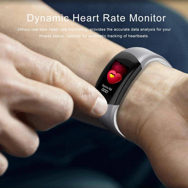 New Smart Fitness Bracelet Big 3D Display Heart Rate Monitor Waterproof Pedometer Smart Band Watch For iPhone Android