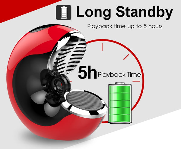 New Portable Touch Wireless Bluetooth Speaker Mini 3D Stereo Handsfree Speaker With Microphone