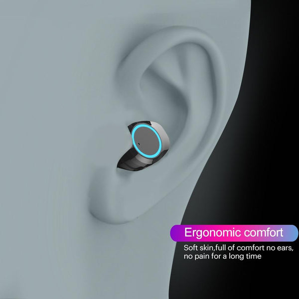 New True Wireless Earbuds Bluetooth 5.0 Earphones Touch Control TWS Headset IPX7 Waterproof Earphone With Charging Box
