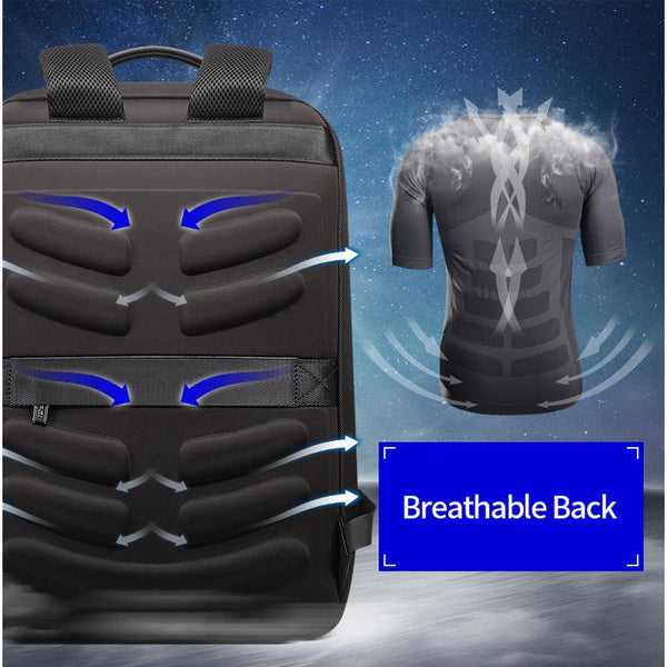 New Smart Travel Multifunctional USB Charging Large Capacity Anti-Theft 15.6 Inch Laptop Water-Repellent Backpack