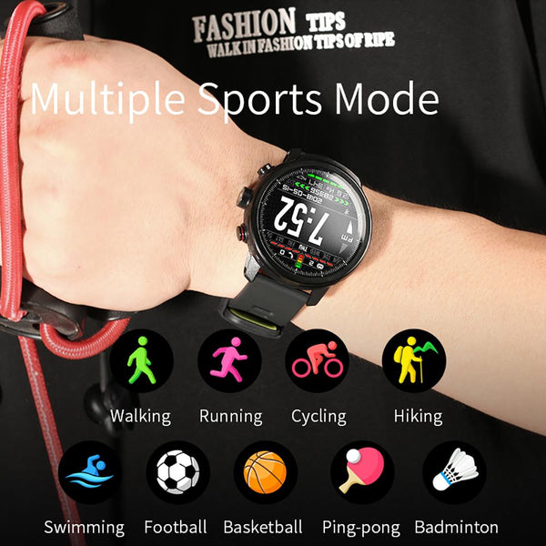 New Smart Watch IP68 Waterproof Multi-Sport Mode Heart Rate Monitor Athletic Smartwatch