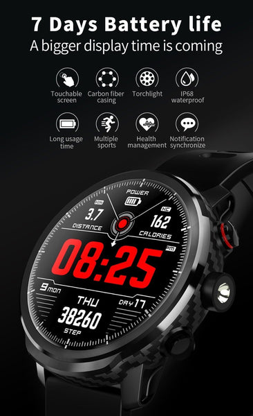 New Smart Watch IP68 Waterproof Multi-Sport Mode Heart Rate Monitor Athletic Smartwatch