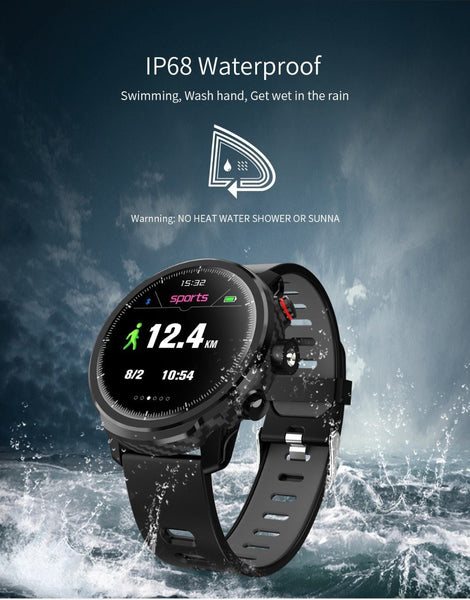 New Smart Watch IP68 Waterproof Multi-Sport Mode Heart Rate Monitor Athletic Smartwatch