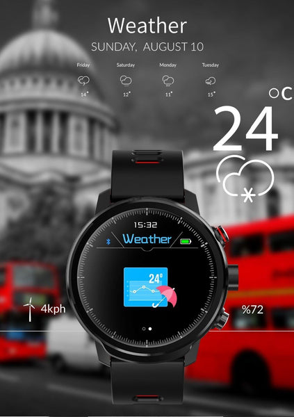 New Smart Watch IP68 Waterproof Multi-Sport Mode Heart Rate Monitor Athletic Smartwatch