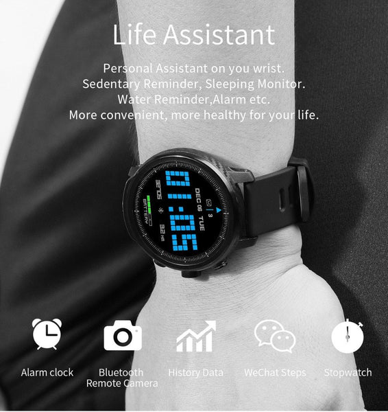 New Smart Watch IP68 Waterproof Multi-Sport Mode Heart Rate Monitor Athletic Smartwatch