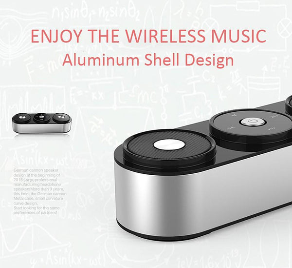 2.1 Channel Powerful Bass Stereo Wireless Bluetooth Speaker With Microphone FM Radio TF Card Play Touch Control.