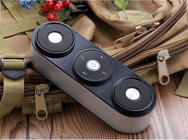 2.1 Channel Powerful Bass Stereo Wireless Bluetooth Speaker With Microphone FM Radio TF Card Play Touch Control.