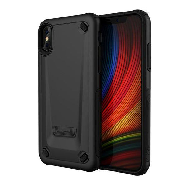 New Hybrid Tough Shockproof Bumper Armor Phone Case For iPhone XS MAX XR X 8 Plus