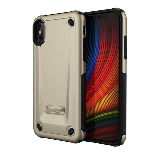 New Hybrid Tough Shockproof Bumper Armor Phone Case For iPhone XS MAX XR X 8 Plus