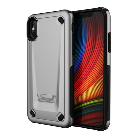 New Hybrid Tough Shockproof Bumper Armor Phone Case For iPhone XS MAX XR X 8 Plus