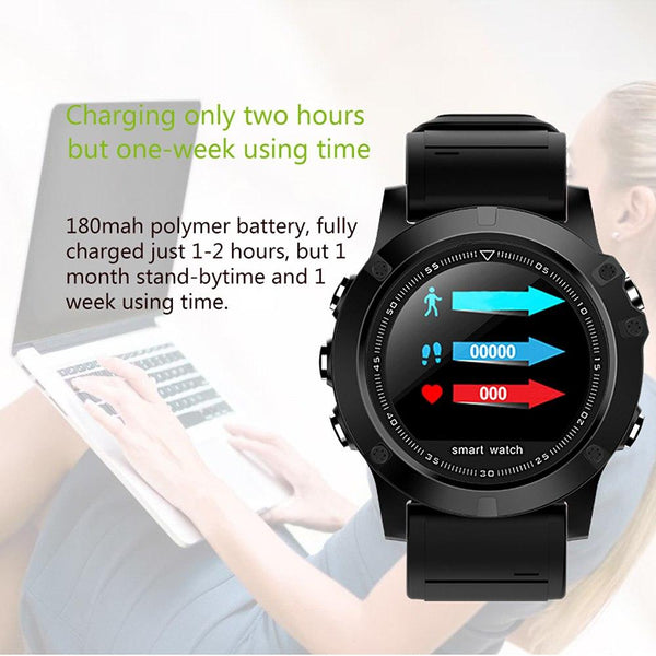 New Smart Watch Blood Pressure Heart Rate Monitor Steps Sleep Tracker Stopwatch Sport Smartwatch for iPhone Android