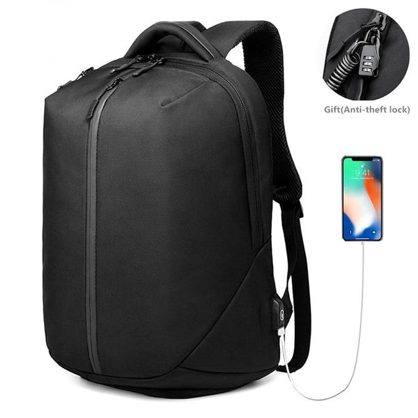 New Laptop Backpack Oxford USB charging Travel Backpack Anti-Theft Waterproof Zipper Fitness Bag With Shoes Pocket