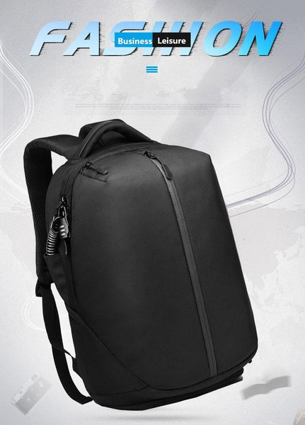 New Laptop Backpack Oxford USB charging Travel Backpack Anti-Theft Waterproof Zipper Fitness Bag With Shoes Pocket