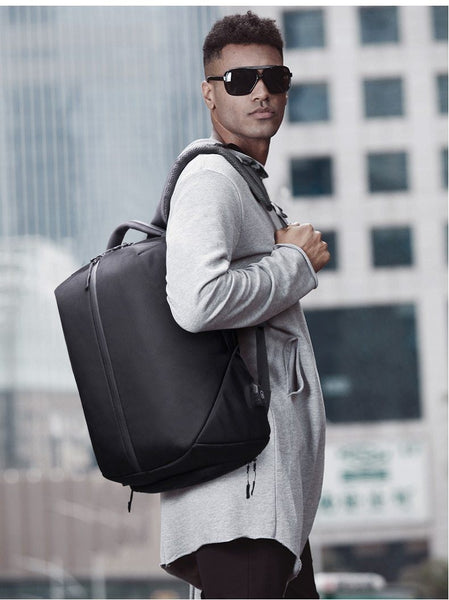 New Laptop Backpack Oxford USB charging Travel Backpack Anti-Theft Waterproof Zipper Fitness Bag With Shoes Pocket