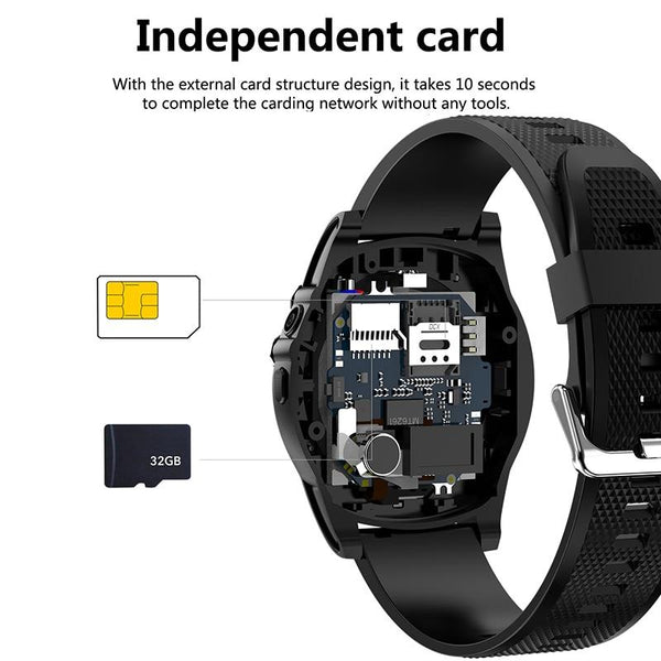 New Smart Sport Watch Fitness Tracker Camera Music Bluetooth Steps Calorie Distance Activity Tracker