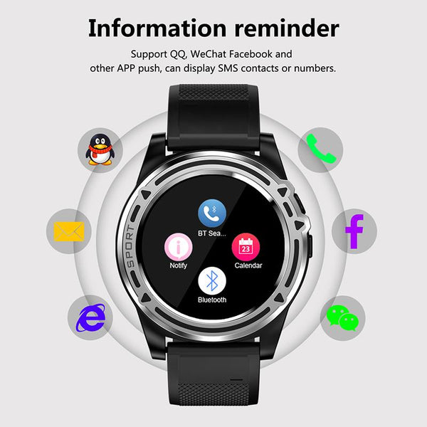 New Smart Sport Watch Fitness Tracker Camera Music Bluetooth Steps Calorie Distance Activity Tracker