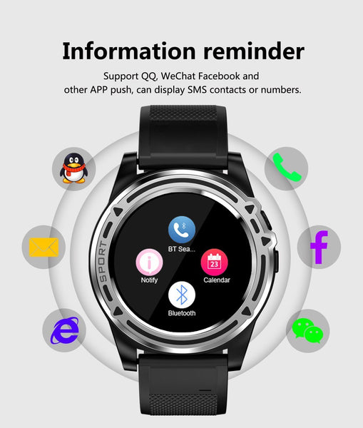 New Smart Sport Watch Fitness Tracker Camera Music Bluetooth Steps Calorie Distance Activity Tracker