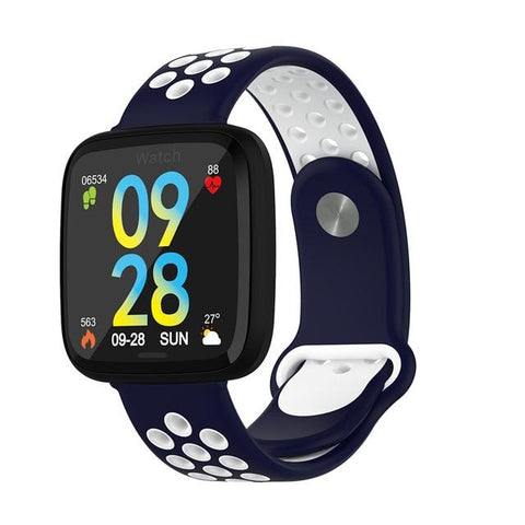New Smart Watch Waterproof Blood Pressure Heart Rate Monitor Pedometer Cycling Mode Fitness Bracelet Band for IOS Androids