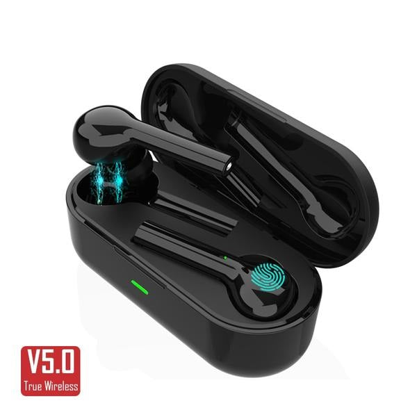 New True Wireless Bluetooth 5.0 Sport Workout Earbuds Headset Stereo Earphone With Case