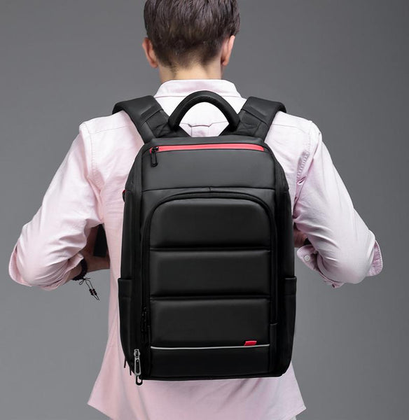 NEW 15.6 Inch Laptop Travel Backpack Water Repellent Functional Rucksack With USB Charging Port