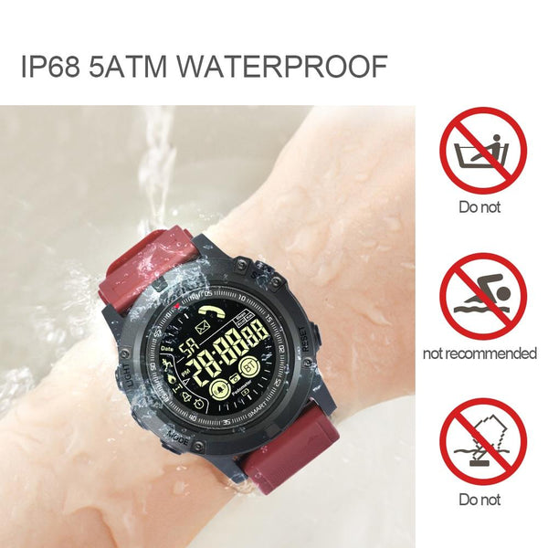 New Professional Sport Smart Watch Men IP68 Waterproof 1.24 Inch Display Smartwatch For Android IOS