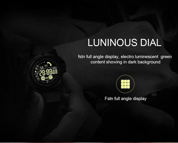 New Professional Sport Smart Watch Men IP68 Waterproof 1.24 Inch Display Smartwatch For Android IOS