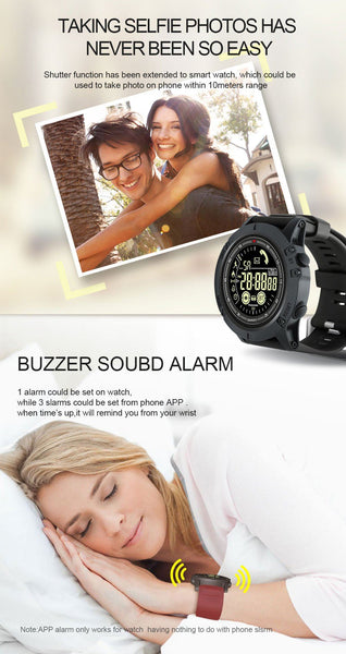 New Professional Sport Smart Watch Men IP68 Waterproof 1.24 Inch Display Smartwatch For Android IOS