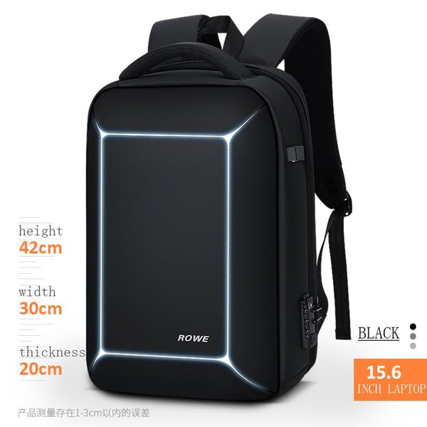 New TSA Lock Anti-Theft Men 15.6 Inch Laptop Backpack USB Charging Business Water-Repellent Casual Travel Backpack