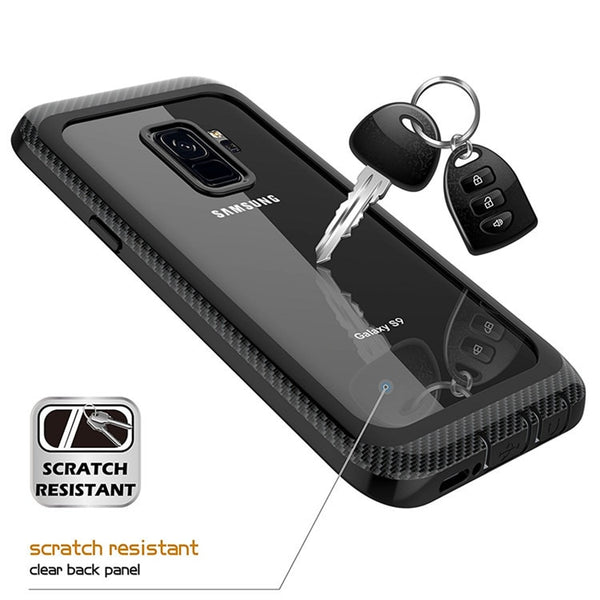 New Shockproof Full-Body Rugged Case Cover With Built-in Screen Protector For Samsung Galaxy S9 Note 9 Series