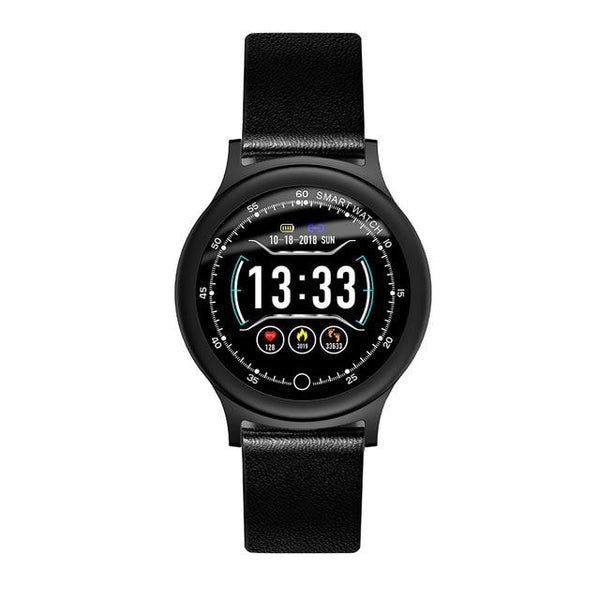 New Smart Watch Men Metal Strap IP68 Waterproof Heart Rate Blood Pressure Monitor SMS Notifications Smartwatch