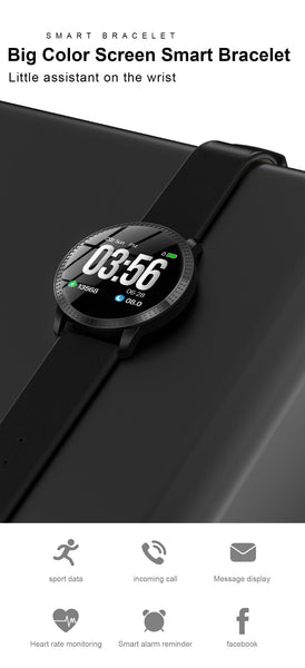 New Luxury Women's Smart Watch Heart Rate Blood Pressure Monitor Smartwatch Fitness Tracker For Android IOS
