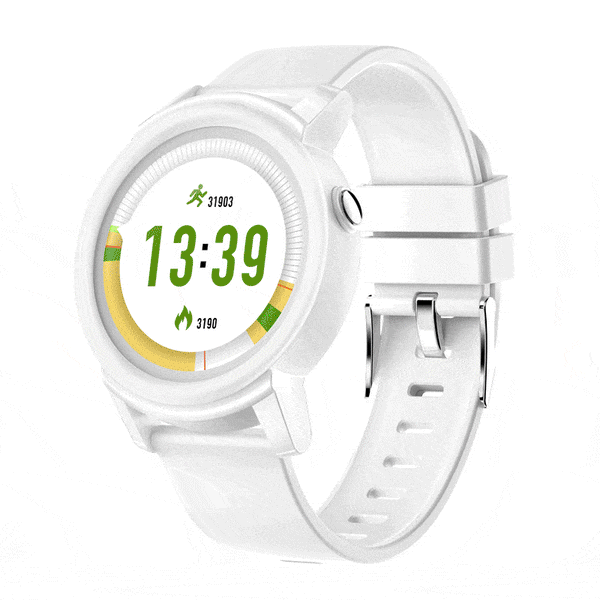 New 1.3' Full HD IPS Circular Screen Band Heart Rate Monitor Sport Mode Fitness Tracker Smart Watch
