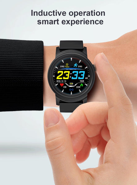 New 1.3' Full HD IPS Circular Screen Band Heart Rate Monitor Sport Mode Fitness Tracker Smart Watch
