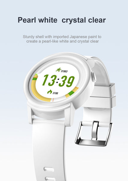 New 1.3' Full HD IPS Circular Screen Band Heart Rate Monitor Sport Mode Fitness Tracker Smart Watch