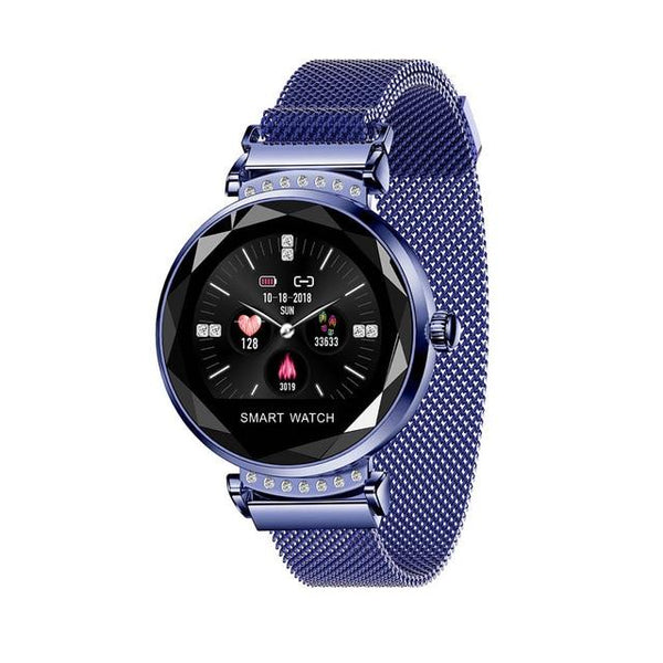 New Luxury Smart Fitness Bracelet Women Blood Pressure Heart Rate Monitoring Wristband Lady Watch