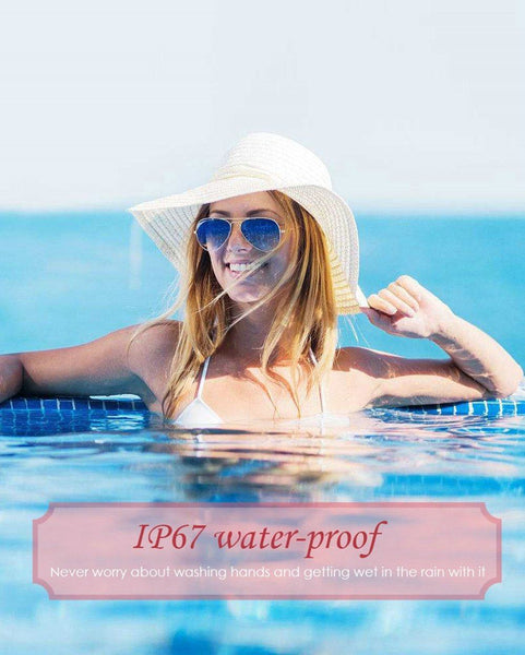 New Luxury Smart Fitness Bracelet Women Blood Pressure Heart Rate Monitoring Wristband Lady Watch