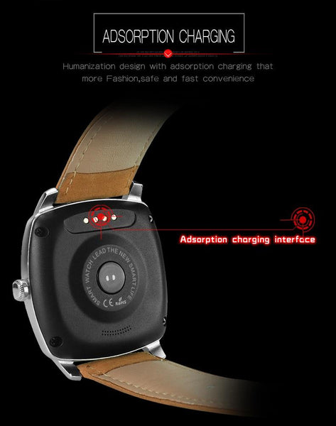 New Smart Watch Heart Rate Monitor Remote Camera Music Wristwatch Pedometer Smartwatch For Android iPhones