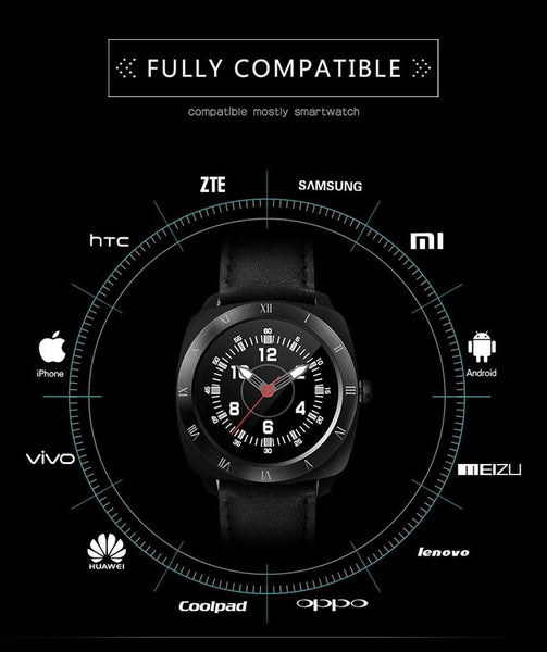 New Smart Watch Heart Rate Monitor Remote Camera Music Wristwatch Pedometer Smartwatch For Android iPhones