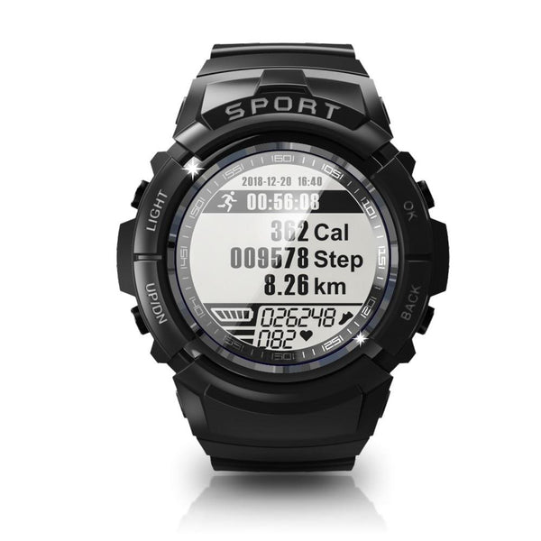 New Sport Smart Watch IP68 Waterproof Fitness Tracker Dynamic Heart Rate Compass Stopwatch Alarm Clock Smartwatch