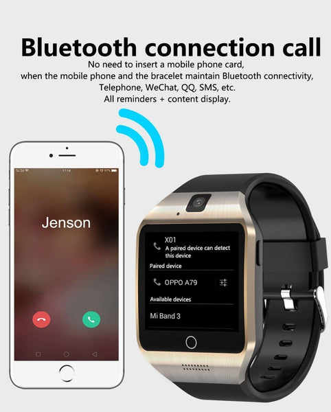 New Business-Ready WIFI Bluetooth Mobile Smart Watch Multi-Face Smartwatch For Android iPhones