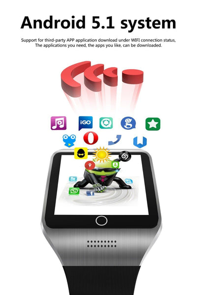 New Business-Ready WIFI Bluetooth Mobile Smart Watch Multi-Face Smartwatch For Android iPhones