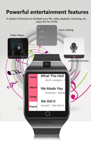 New Business-Ready WIFI Bluetooth Mobile Smart Watch Multi-Face Smartwatch For Android iPhones