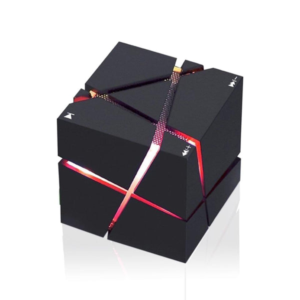 New Wireless Bluetooth Speaker With Microphone LED Flashing Light Subwoofer Hifi Surround Sound For Android iPhone